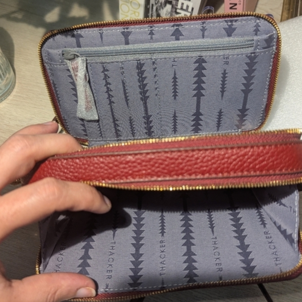 Thacker Ronnie Genuine Calf Hair Crossbody NWT - Picture 6 of 12